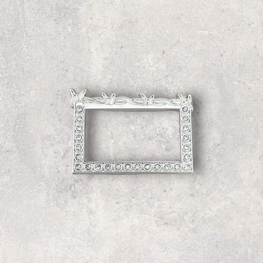 Silver Bob-wired Frame