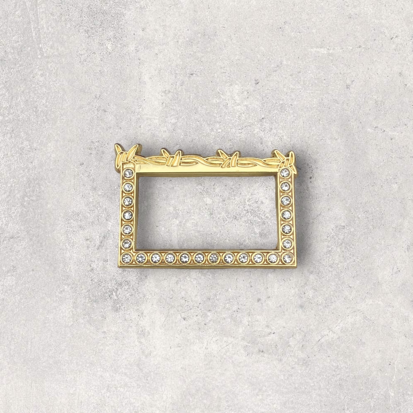 Gold Bob-wired Frame